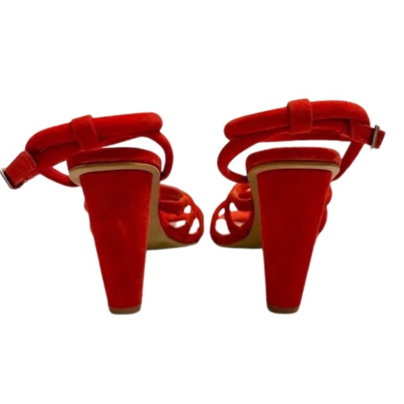 Vince Camuto Kaniana Vibrant Red Heels Size 8M NEW Without Tags - Picture 3 of 6